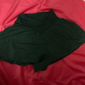 Offline by aerie green flowy shorts